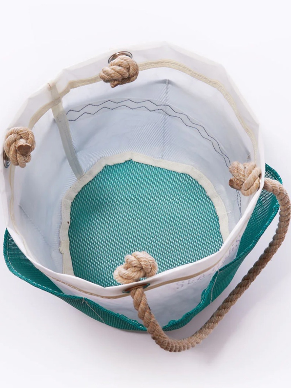 Sea Bags Ocean Teal Gardener's Bucket Bag - Picture 2 of 2